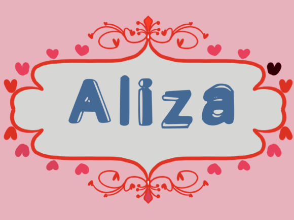 Aliza: A Bold Display Font That Makes Your Brand Instantly Memorable