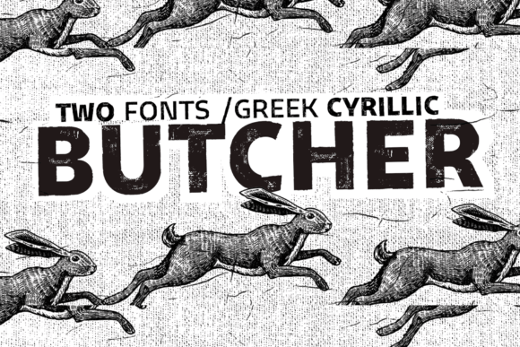 Butcher: A Retro Display Font for Bold Digital Identity