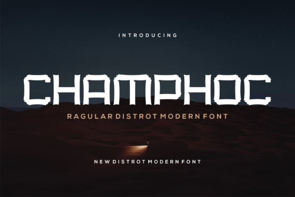 Champhoc: A Display Font That Adds Instant Character