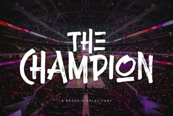 Champion: A Display Font That Commands Attention
