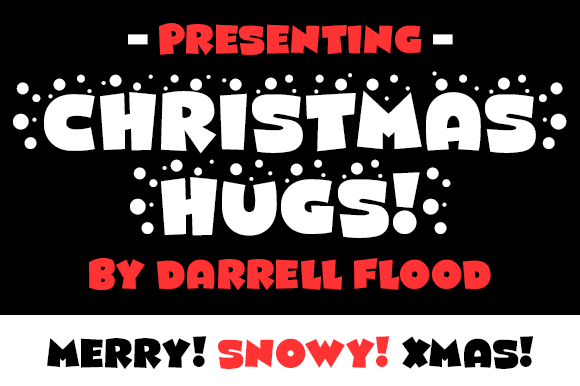 Christmas Hugs: A Playful Display Font That Warms Up Your Brand