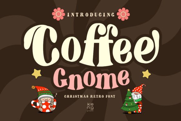 Coffee Gnome: A Vintage Display Font for Handmade Brands