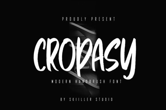Cropasy: A Display Font That Commands Attention in Campaign Visuals