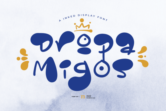 Dropa Migos: A Playful Retro Display Font That Earns Its Place