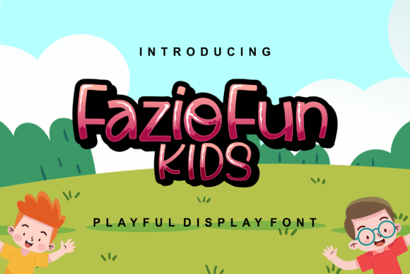 Fazio Fun: A Handwritten Display Font That Feels Like Playtime