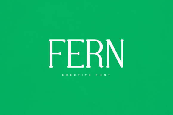 Fern: A Display Font That Elevates Campaign Headlines