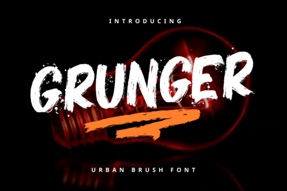 Grunger: A Display Font That Makes Your Headlines Feel Unmistakable