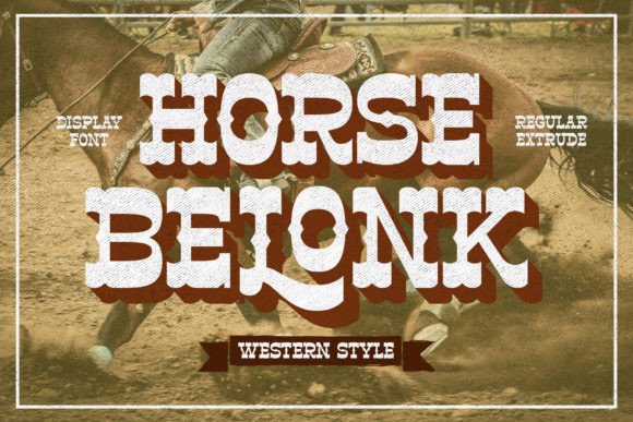 Horse Belonk: A Bold Display Font for Scroll-Stopping Campaigns