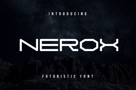 Nerox: A Modern Display Font That Makes Your Handmade Goods Shine