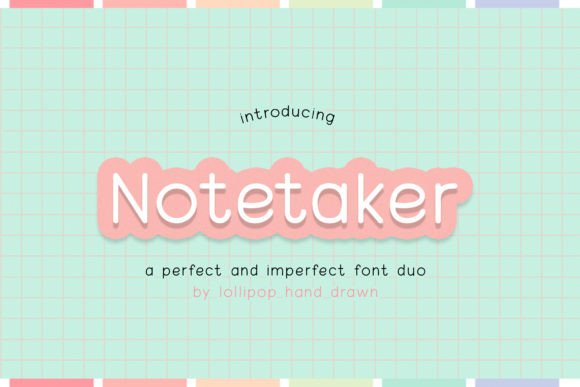 Notetaker: A Display Font That Elevates Digital Branding