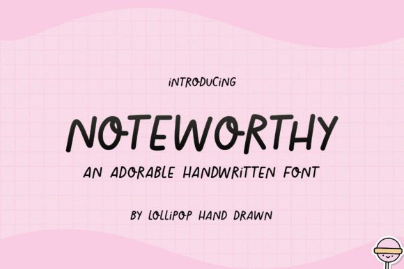 Noteworthy: A Handwritten Font That Brings Personality to Your Brand