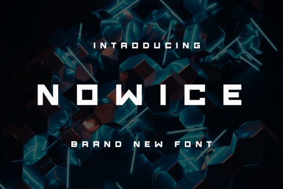 Nowice: A Standout Display Font for Digital Branding