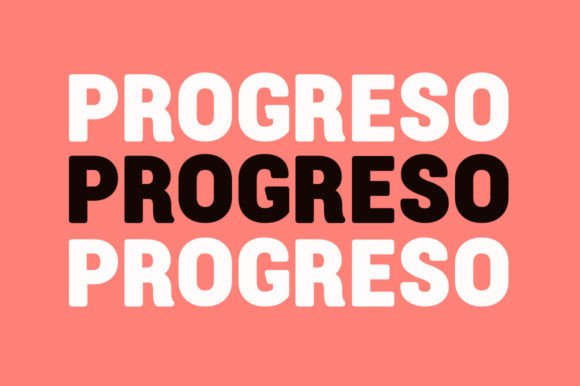 Progreso: A Display Font That Anchors Editorial Calm