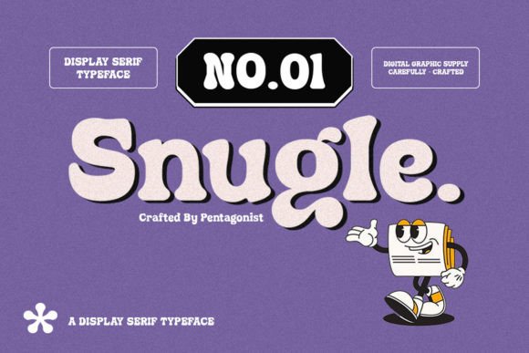 Snugle: A Playful Display Font That Delivers Joy—Not Just Quirk
