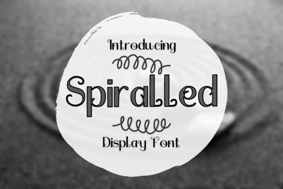 Spiralled: A Chic Display Font for Memorable Branding