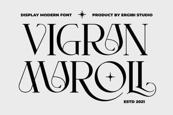 Vigrand Maroll: A Display Font That Elevates Brand Voice